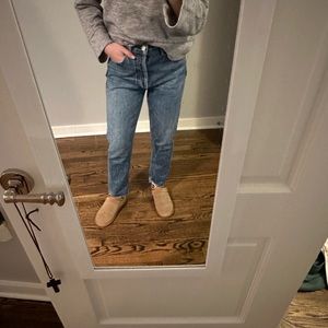 AGOLDE - Riley High Rise Straight Crop Jeans